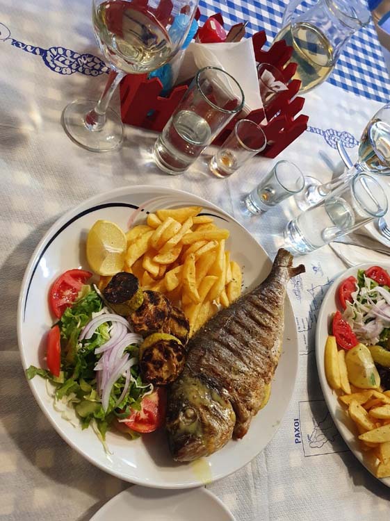 Varvaras Sea Food Restaurant Benitses Corfu 38